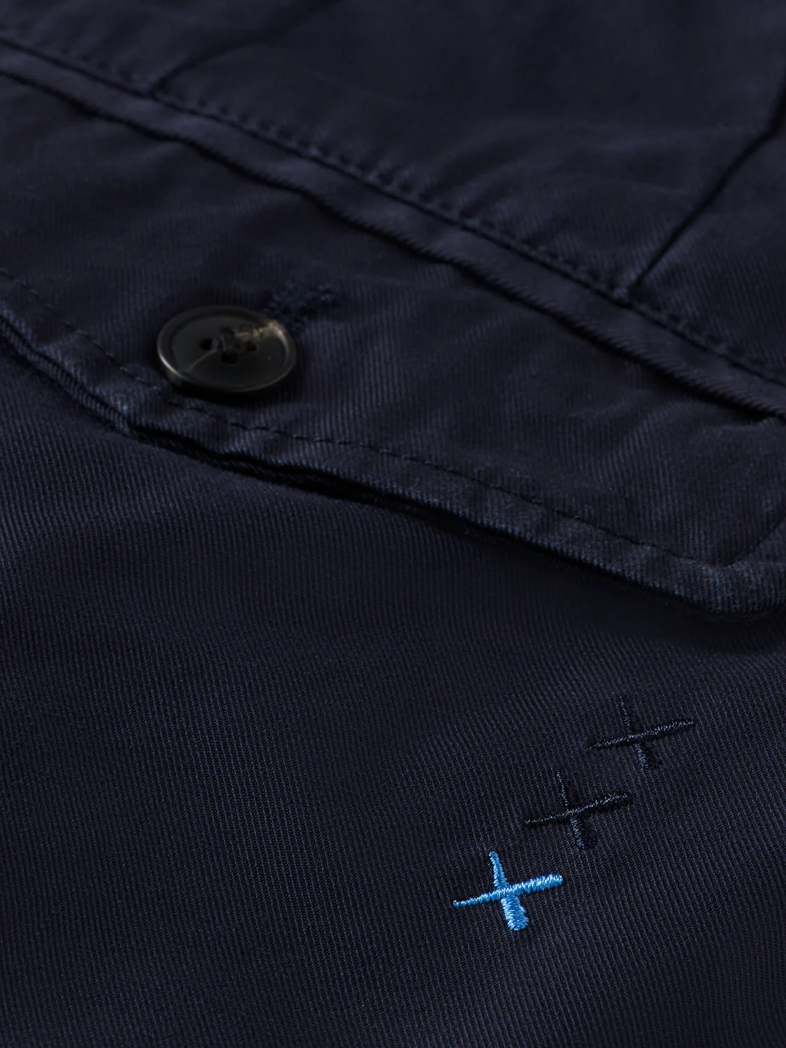 Loose Tapered Pleated Cotton-Tencel Cargo Pant - Image 3