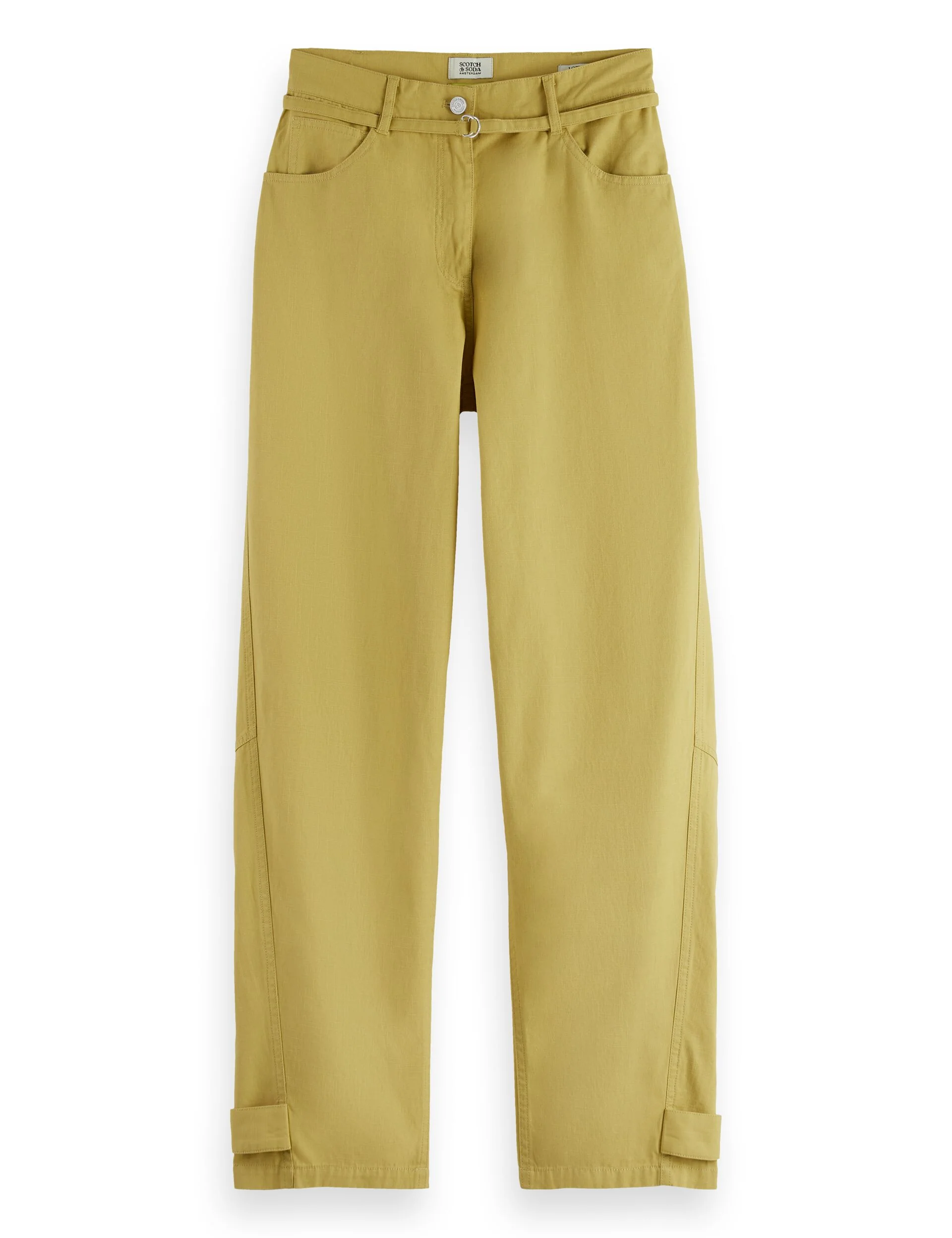 Lotus barrel leg seam detail pant - Image 5