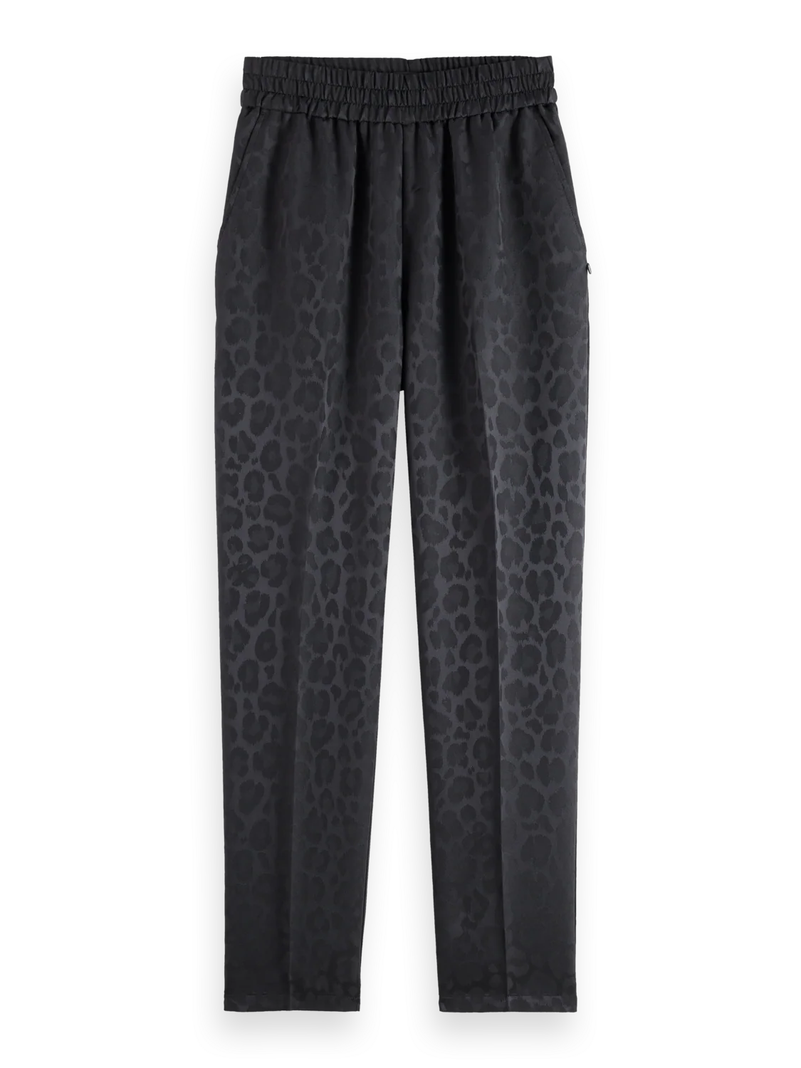Maia - mid rise tapered leg jacquard pant - Image 5
