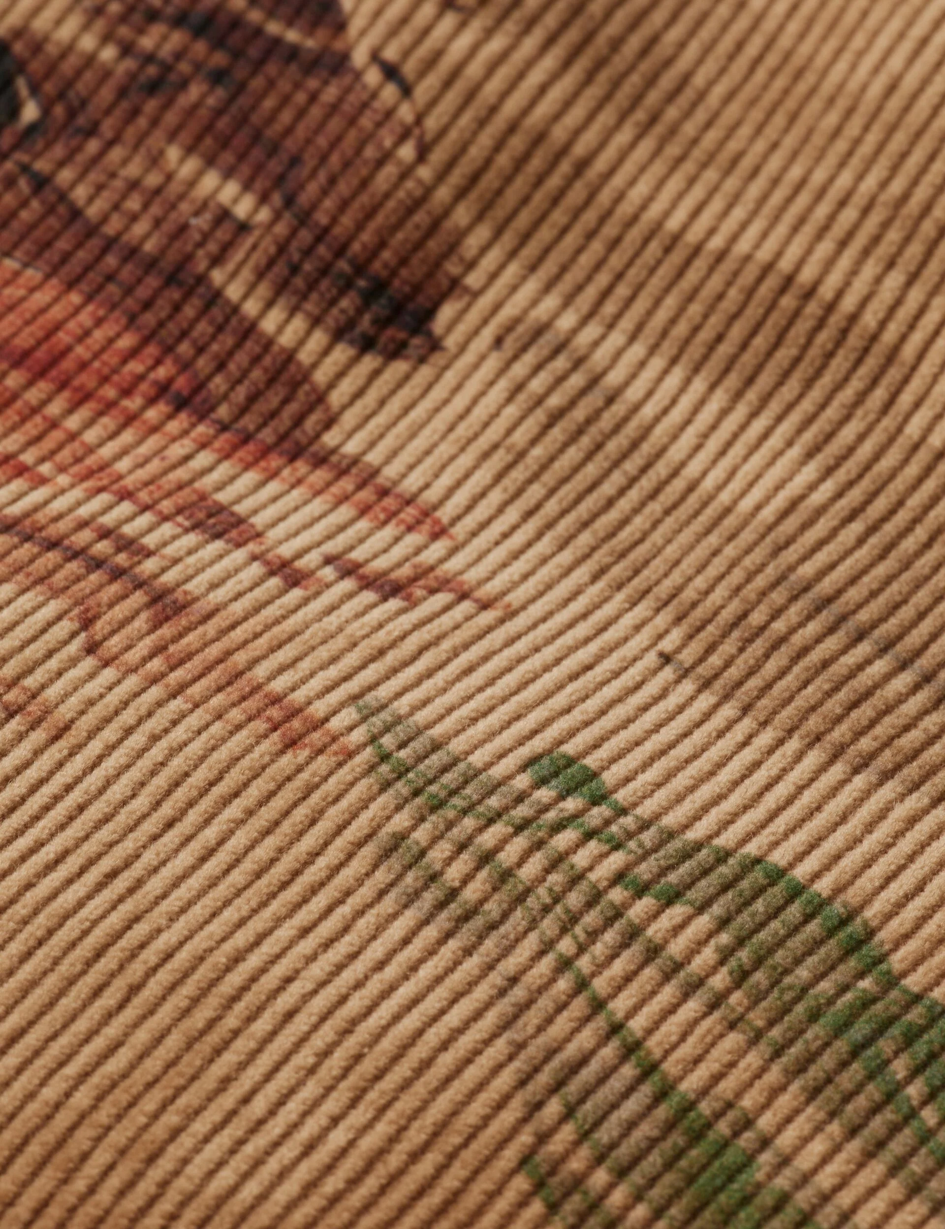 Mountain print corduroy puffer - Image 7
