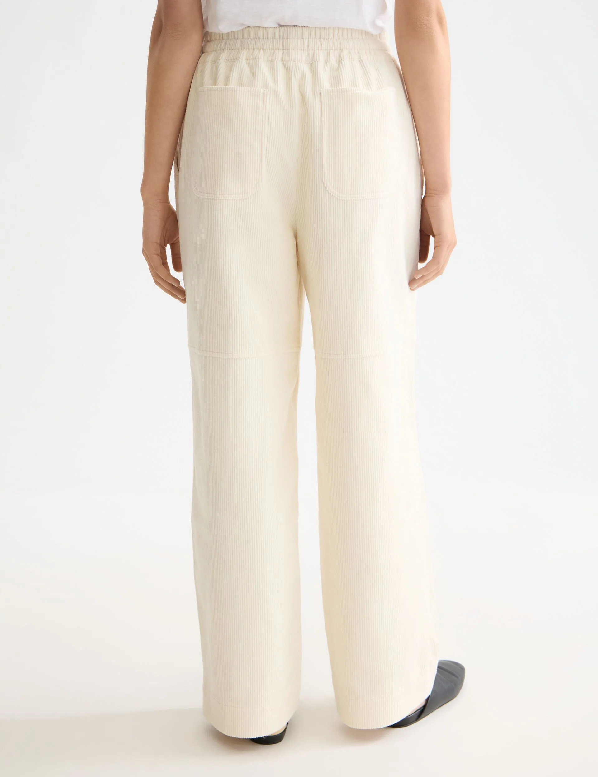 Noa high-rise wide-leg pull on pant - Image 3