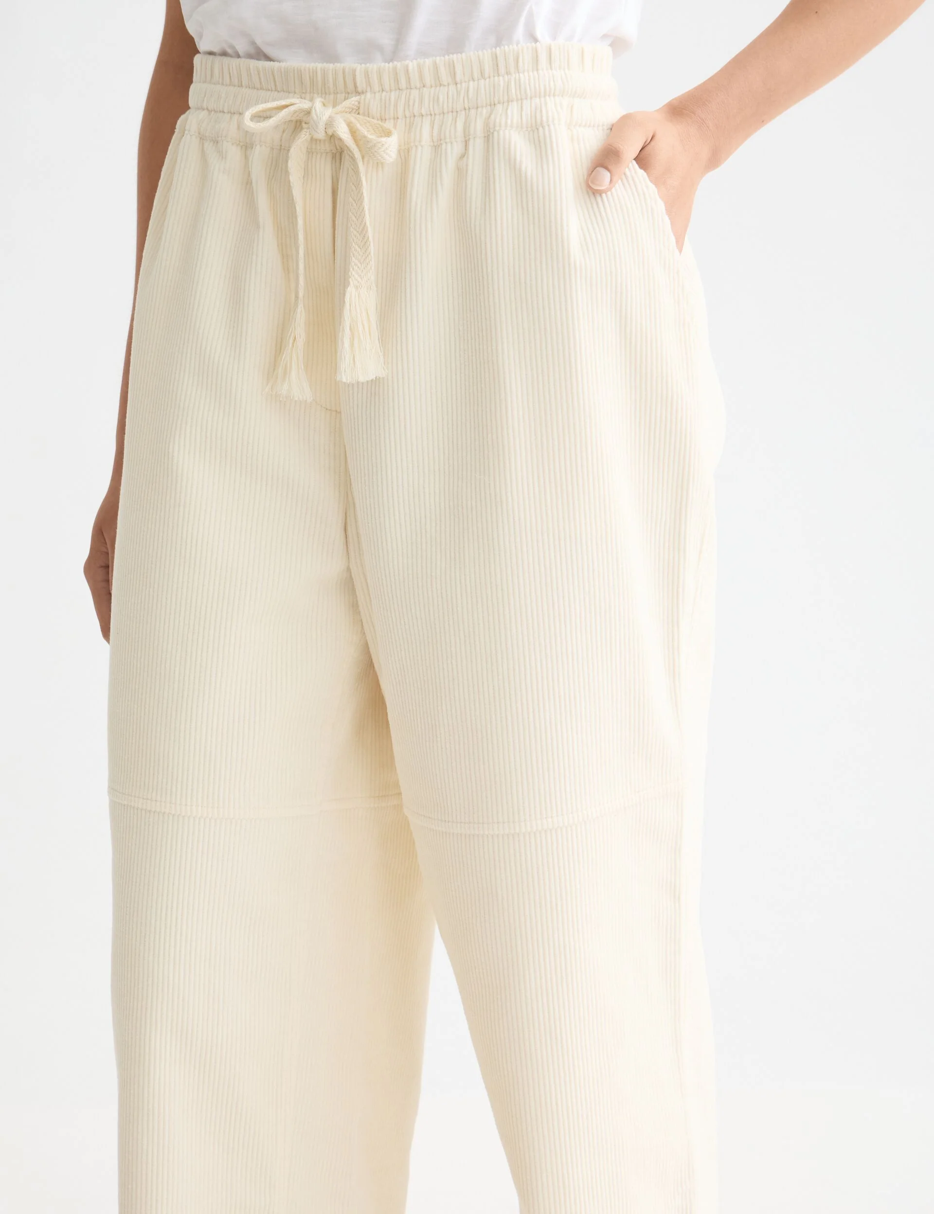 Noa high-rise wide-leg pull on pant - Image 4