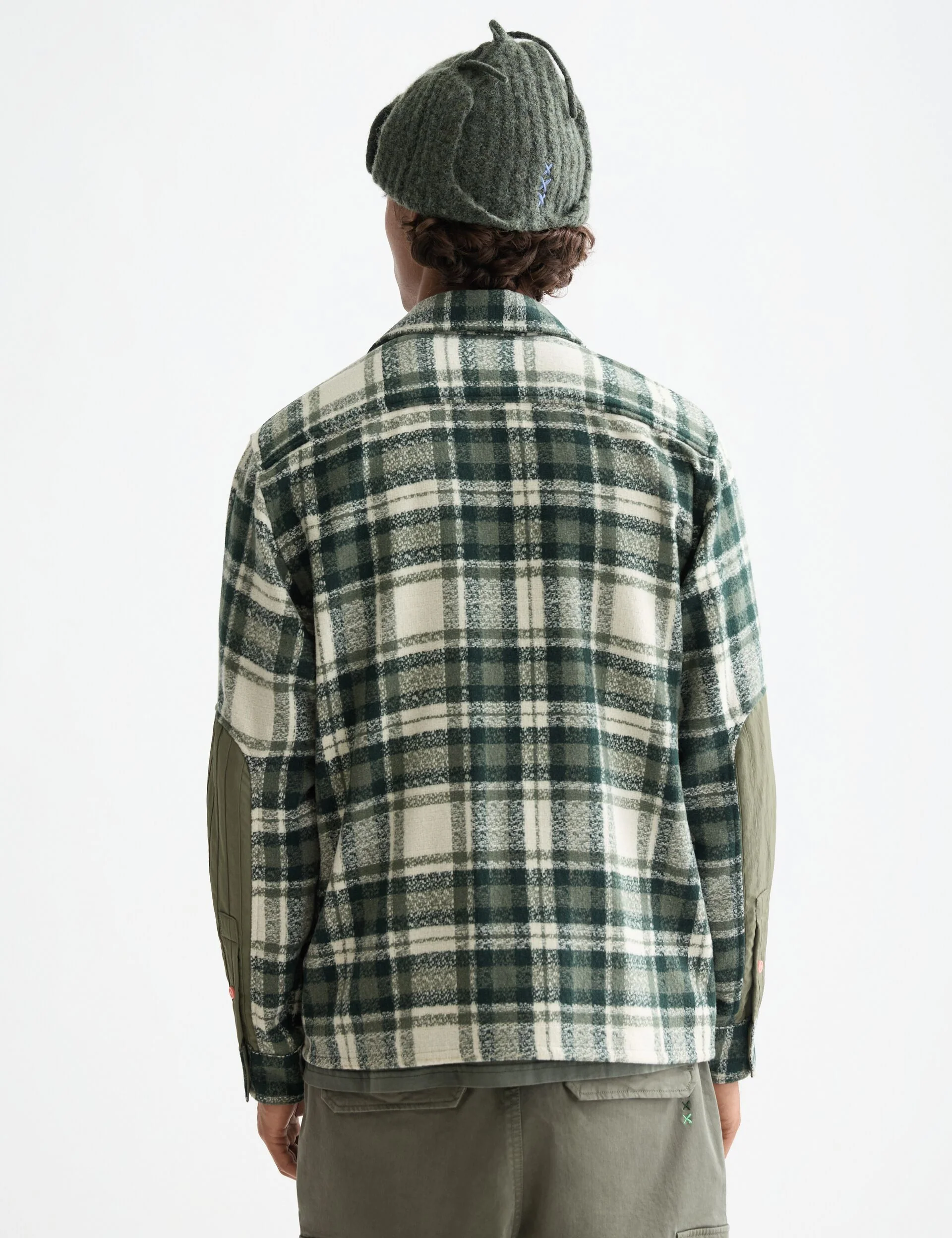Patchwork relaxed-fit shirt - Image 3
