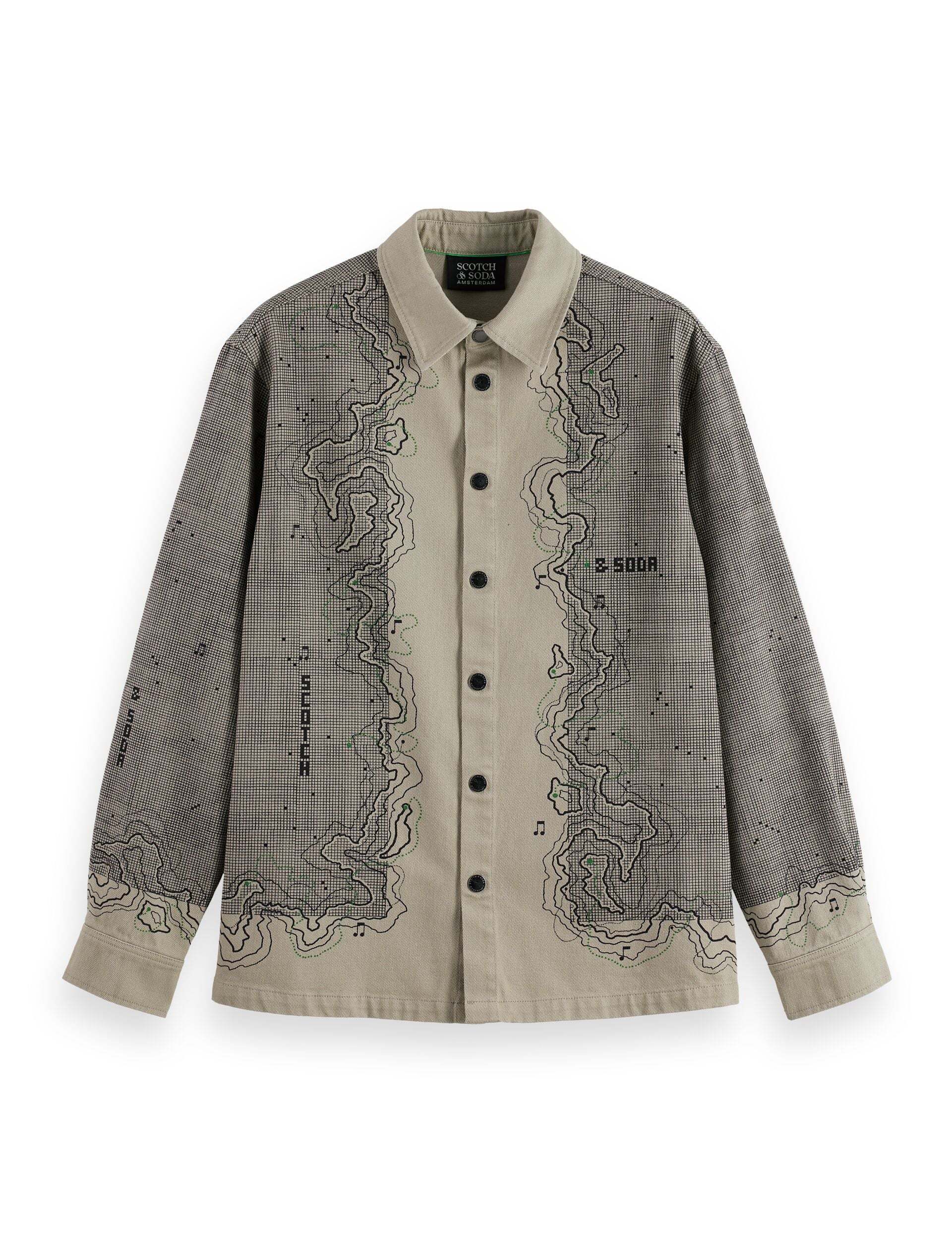 Placement graphic overshirt - Image 4