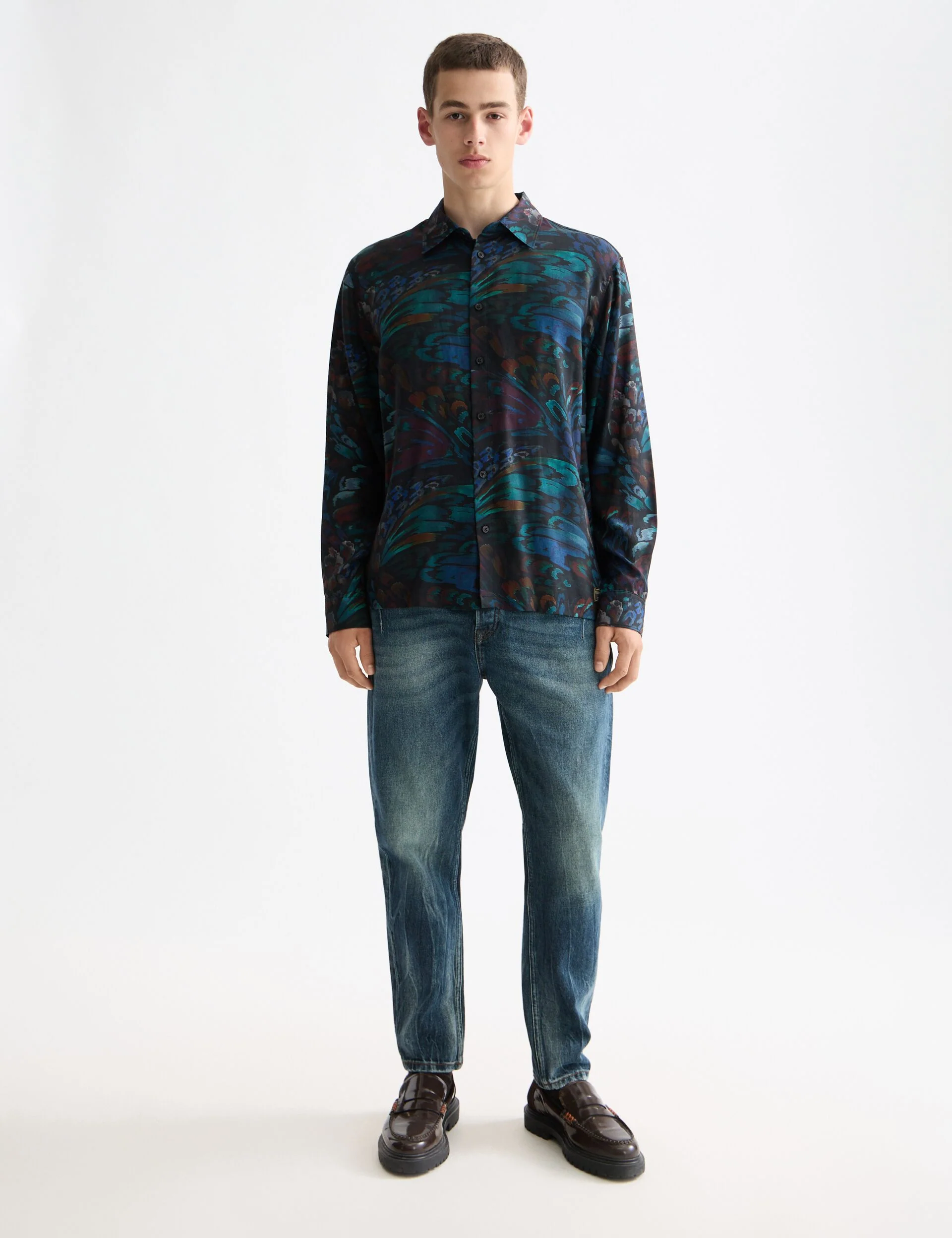Printed relaxed-fit shirt - Image 2
