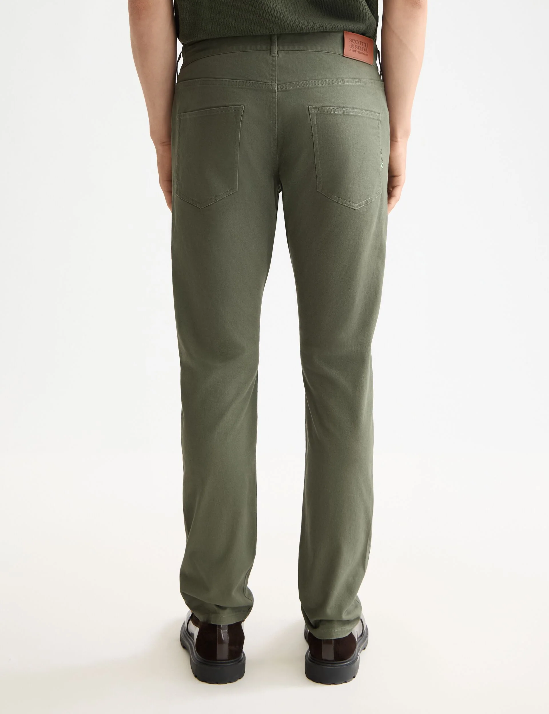 Ralston- cotton-blend twill regular slim fit 5-pocket pant - Image 3