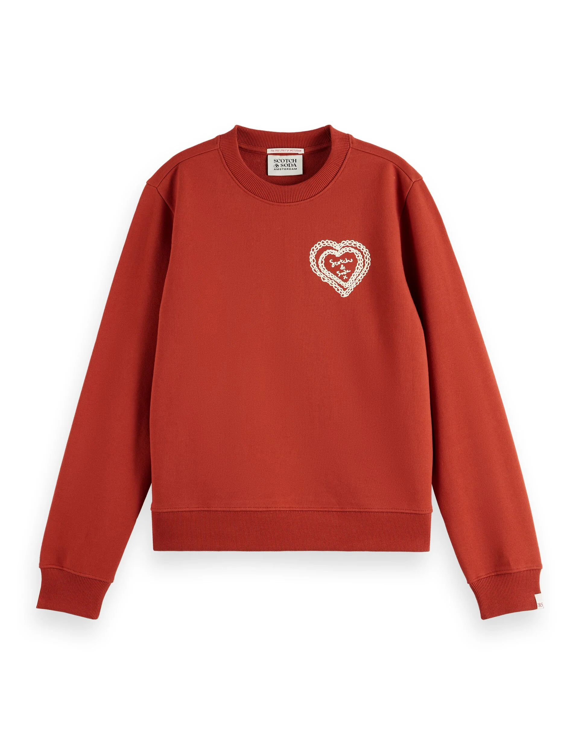 Regular fit chest artwork sweater - Image 5