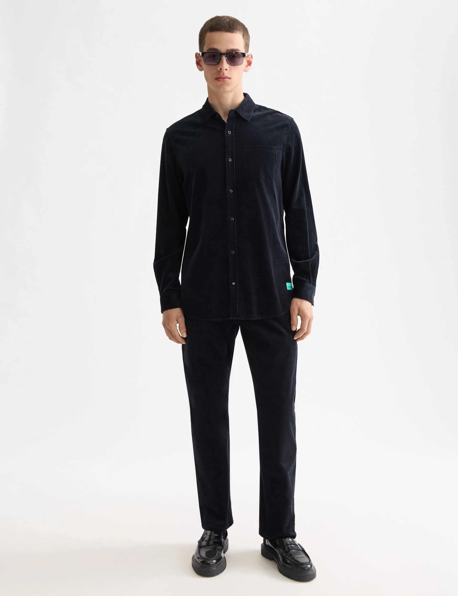Regular-fit corduroy shirt - Image 2