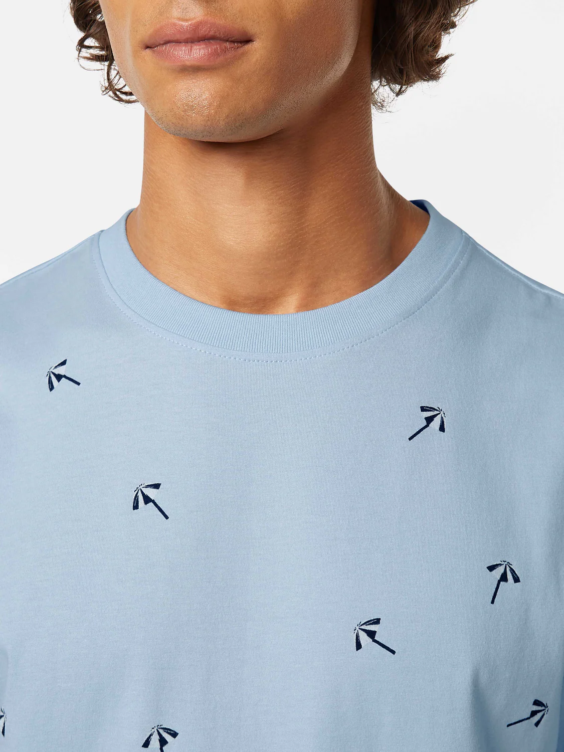 Regular-Fit Micro Printed T-Shirt - Image 3