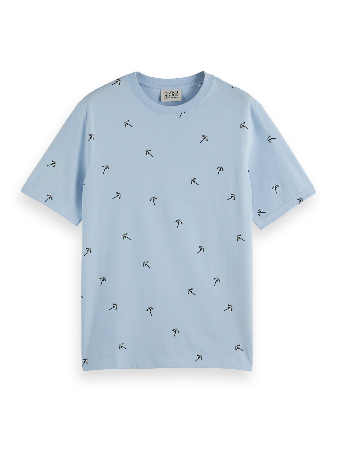 Regular-Fit Micro Printed T-Shirt - Image 4