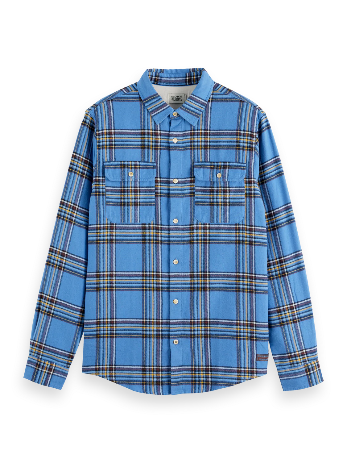 Regular-Fit Multi Flannel Check Shirt