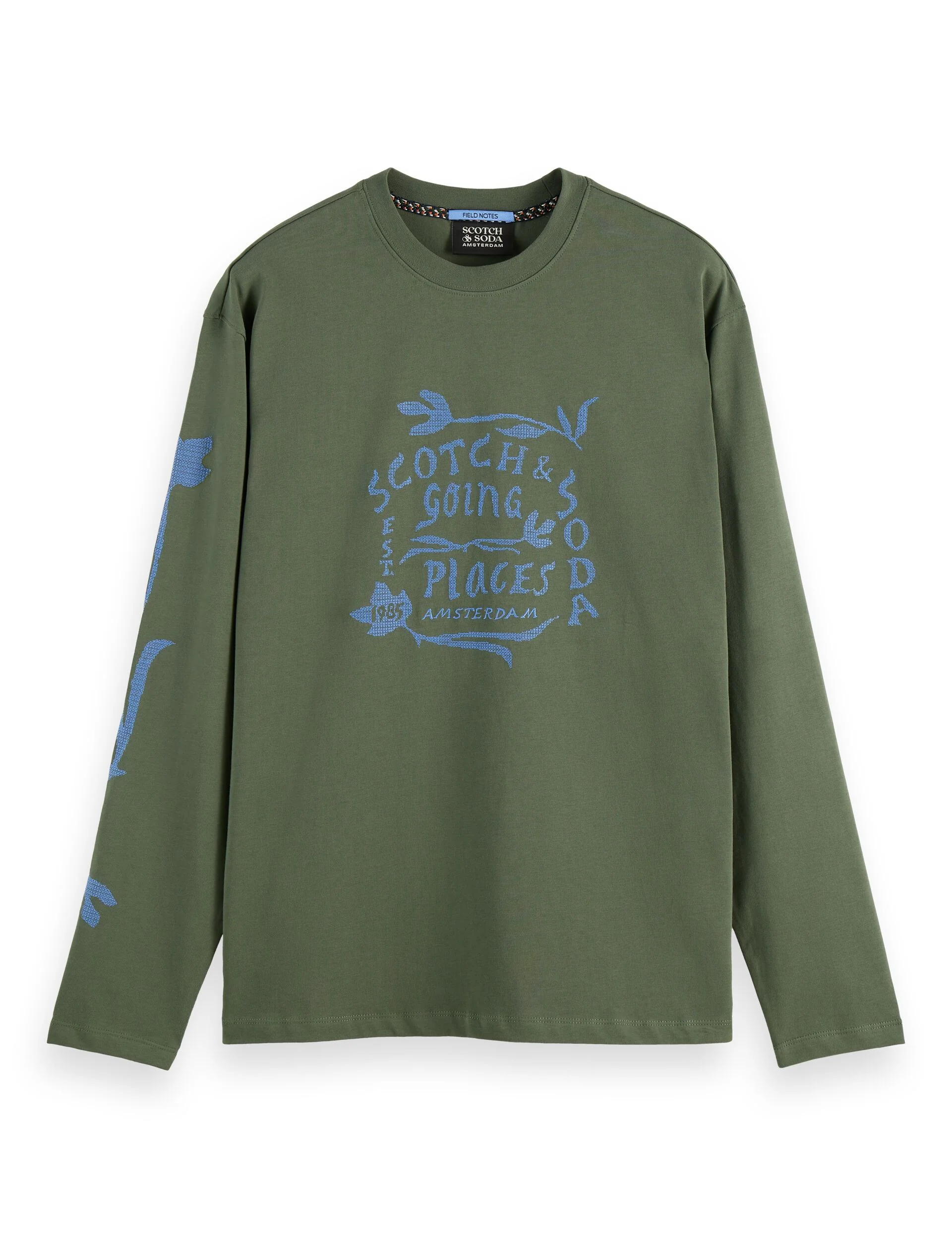 Relaxed Fit Artwork Long Sleeve T-Shirt - Image 5