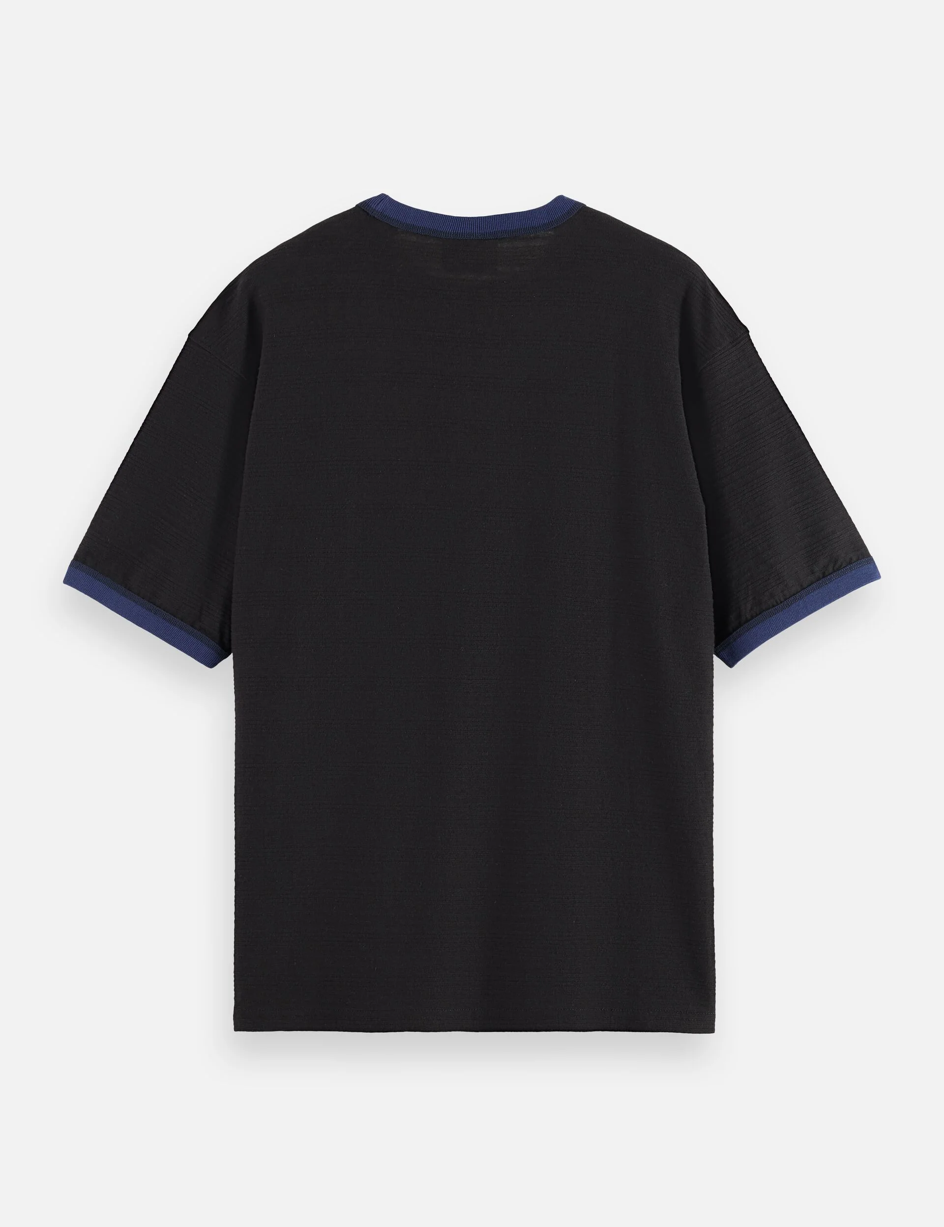 Relaxed Fit Bound Neckline T-shirt - Image 5
