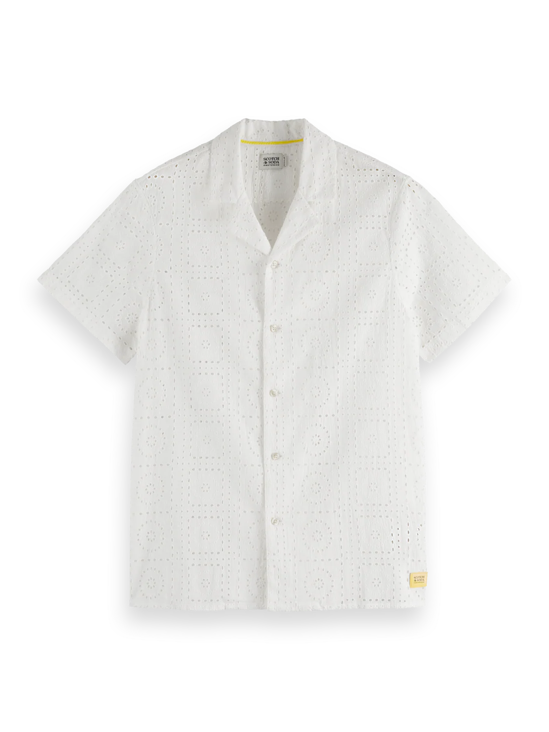 Relaxed Fit Broderie Anglaise Shirt