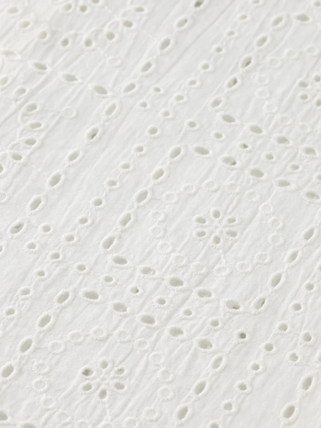 Relaxed Fit Broderie Anglaise Shirt - Image 3