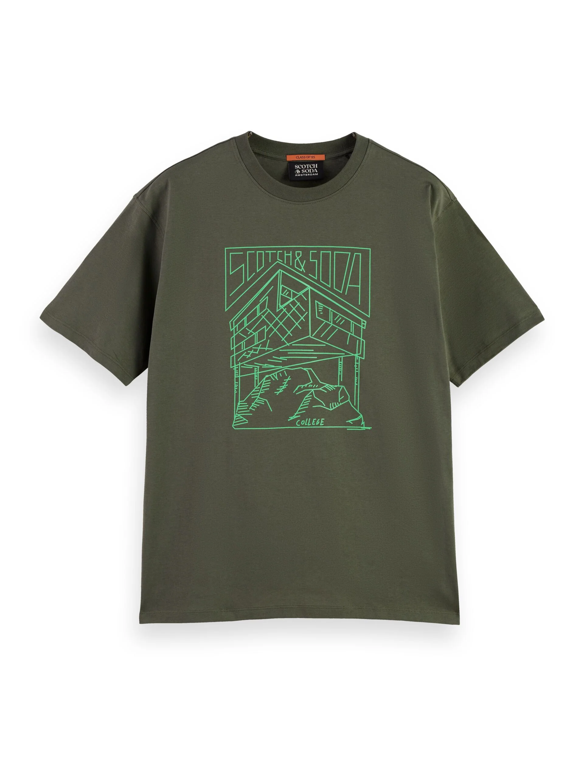 Relaxed Fit Scotch & Soda Logo T-shirt - Image 5