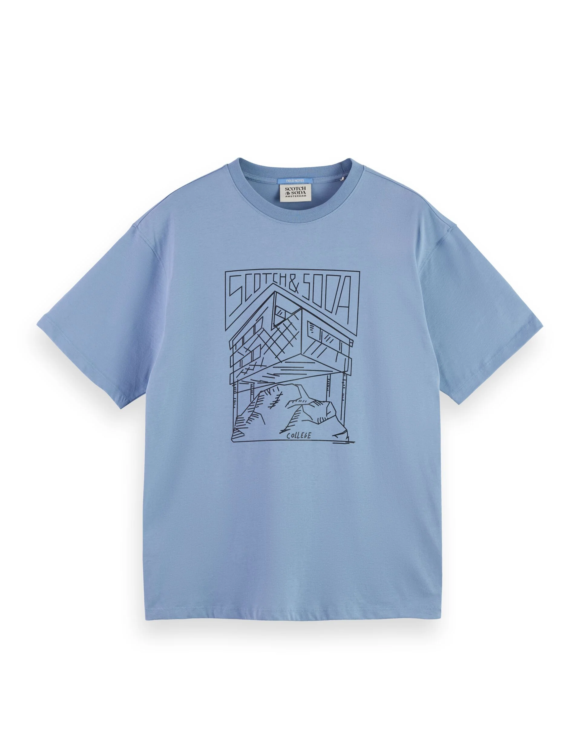 Relaxed Fit Scotch & Soda Logo T-shirt - Image 5