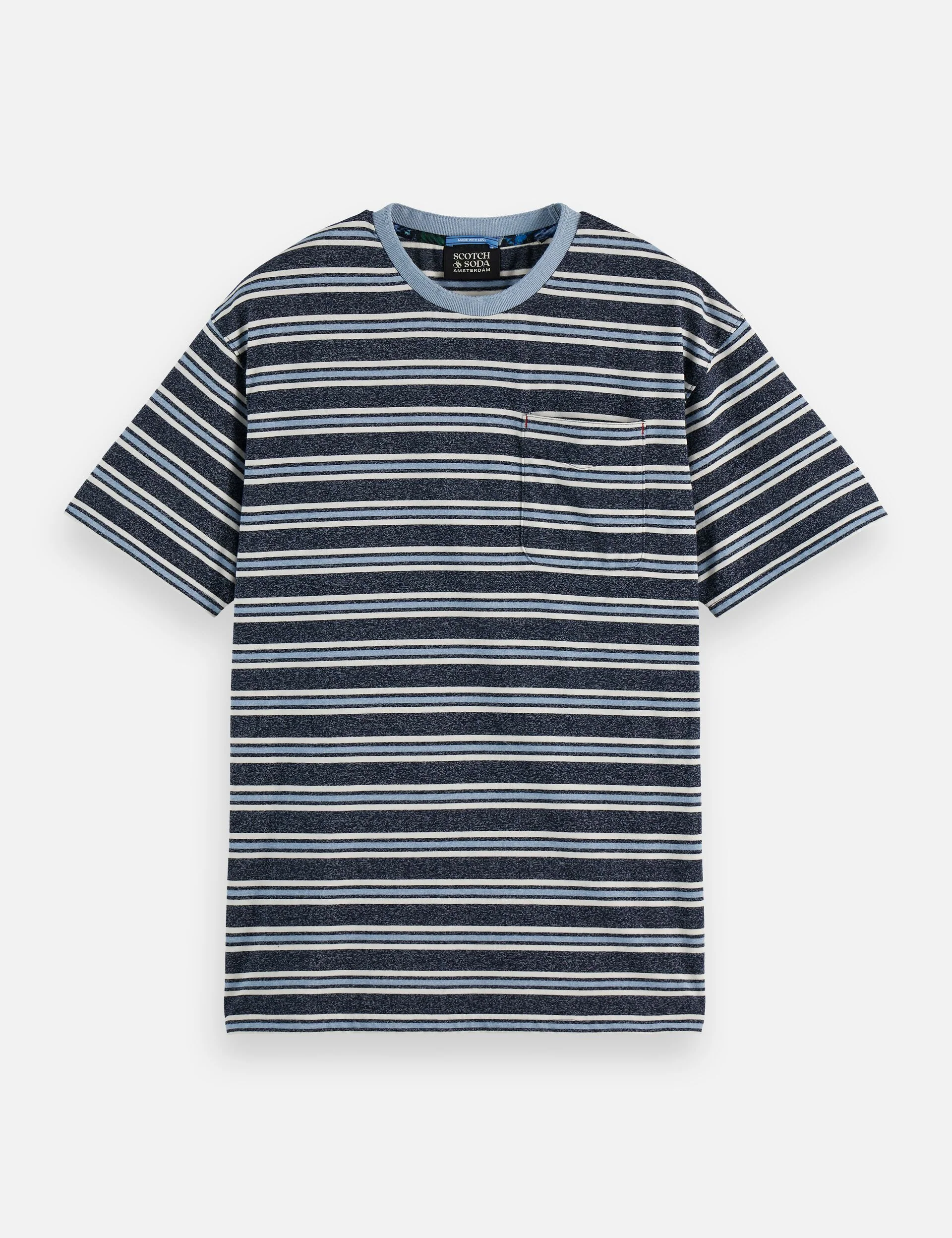 Relaxed Fit Yarn Dye Stripe T-shirt - Image 5