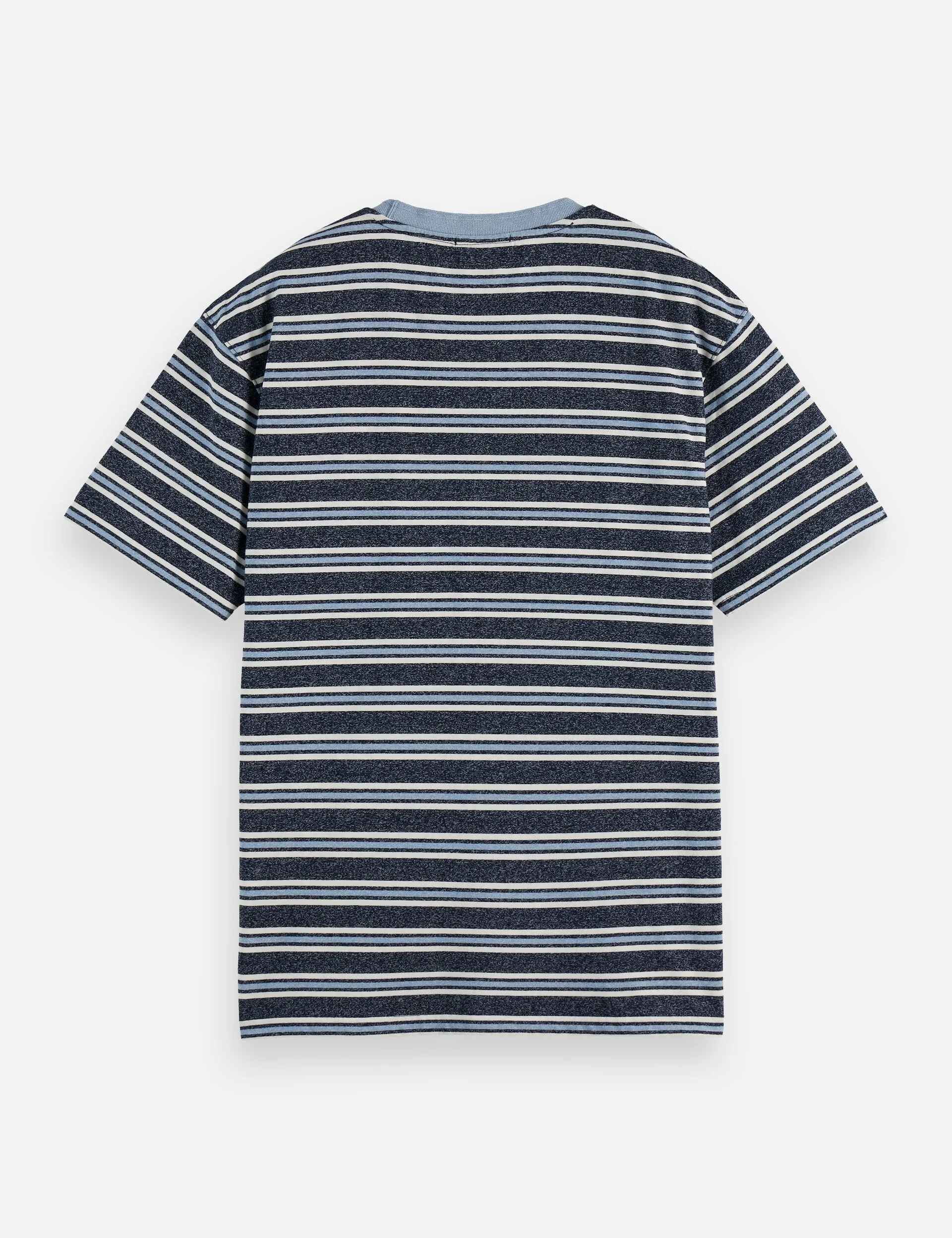 Relaxed Fit Yarn Dye Stripe T-shirt - Image 6