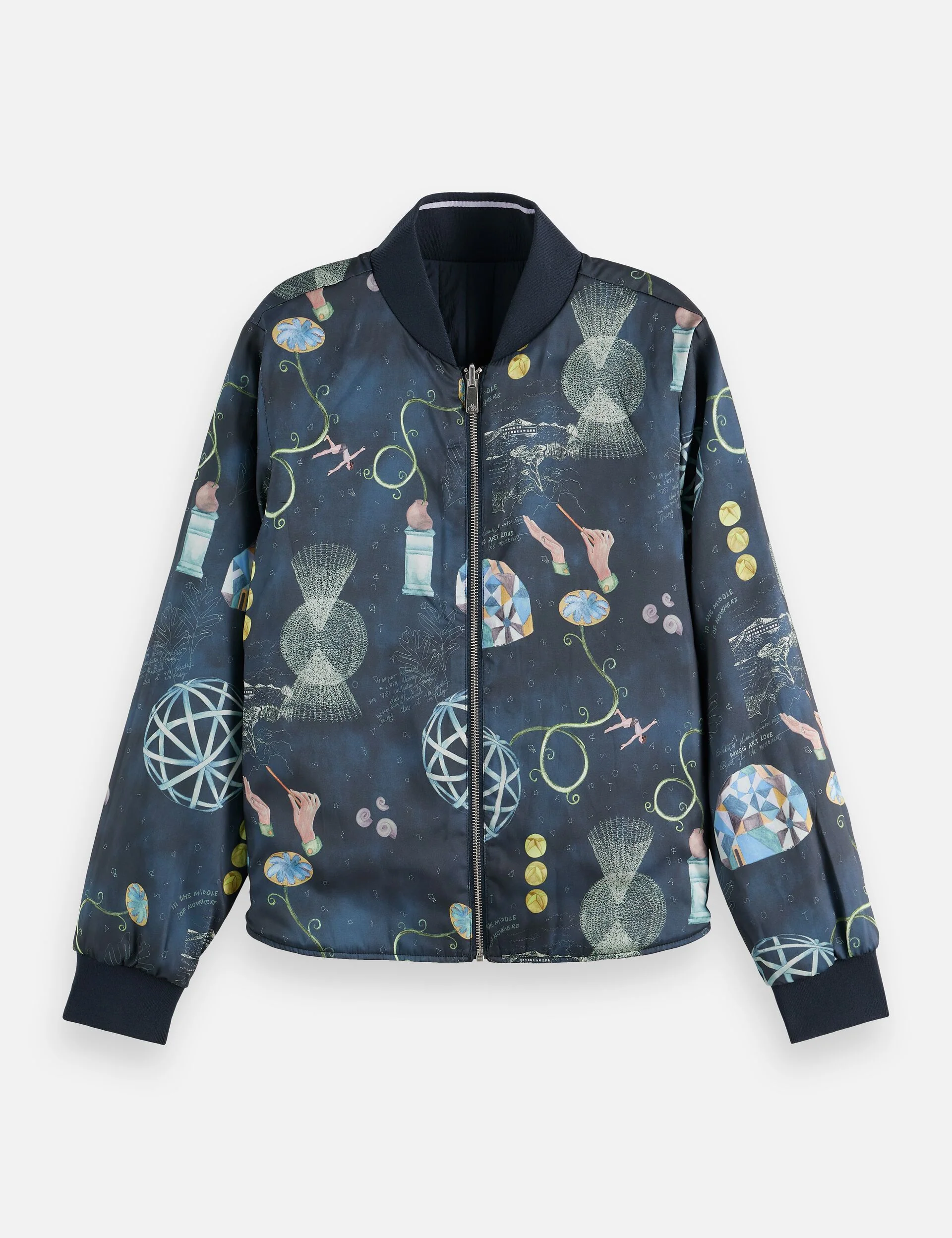 Reversible quilted bomber - Image 6