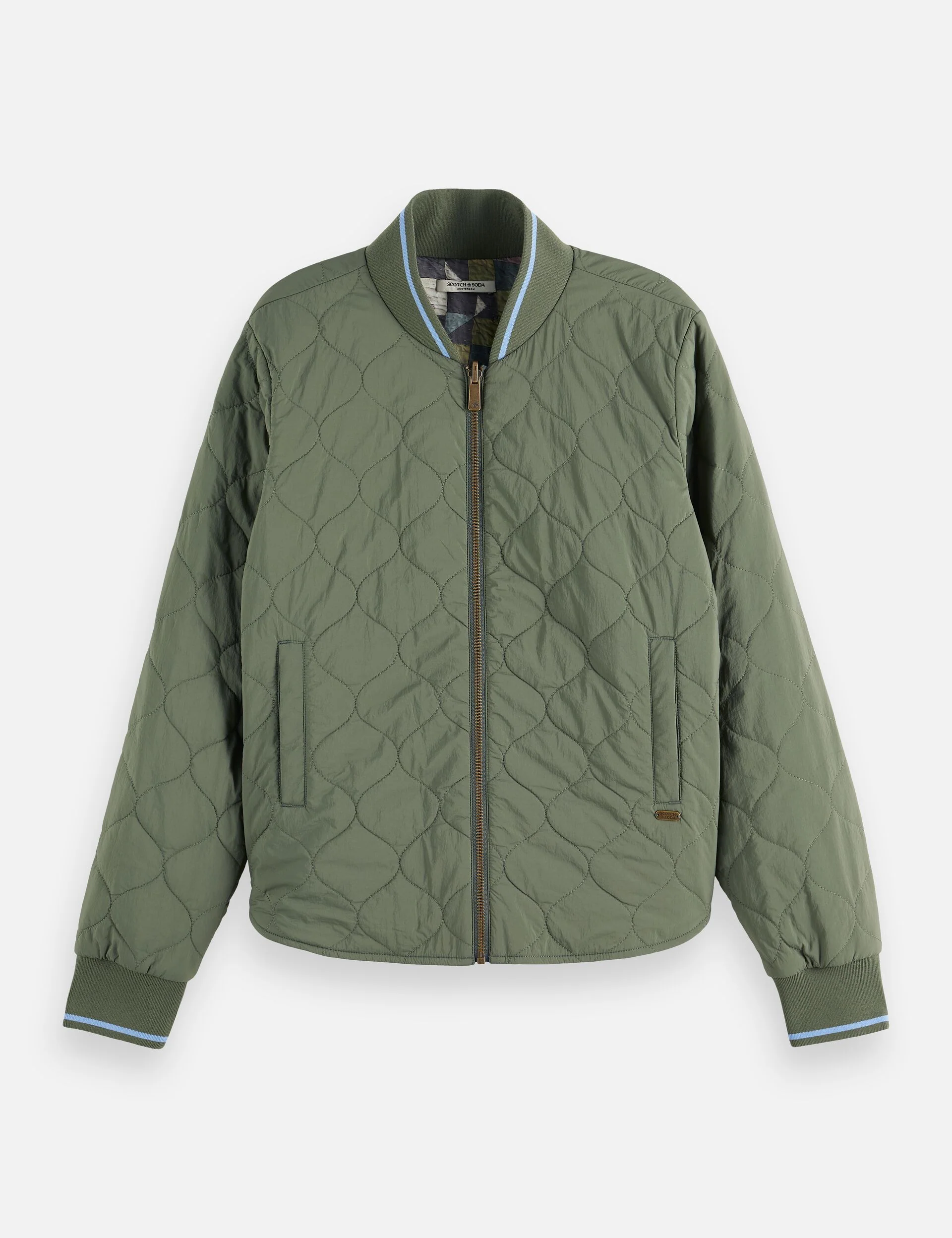 Reversible quilted bomber - Image 6