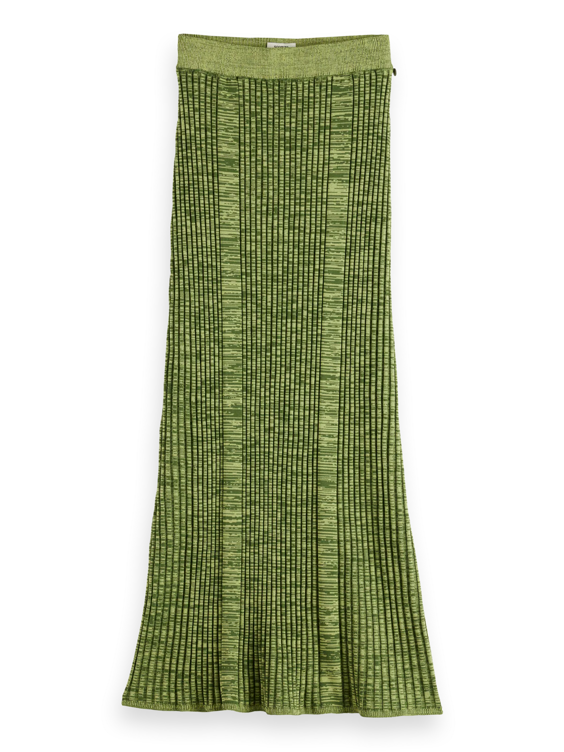 Ribbed knitted maxi skirt - Image 5