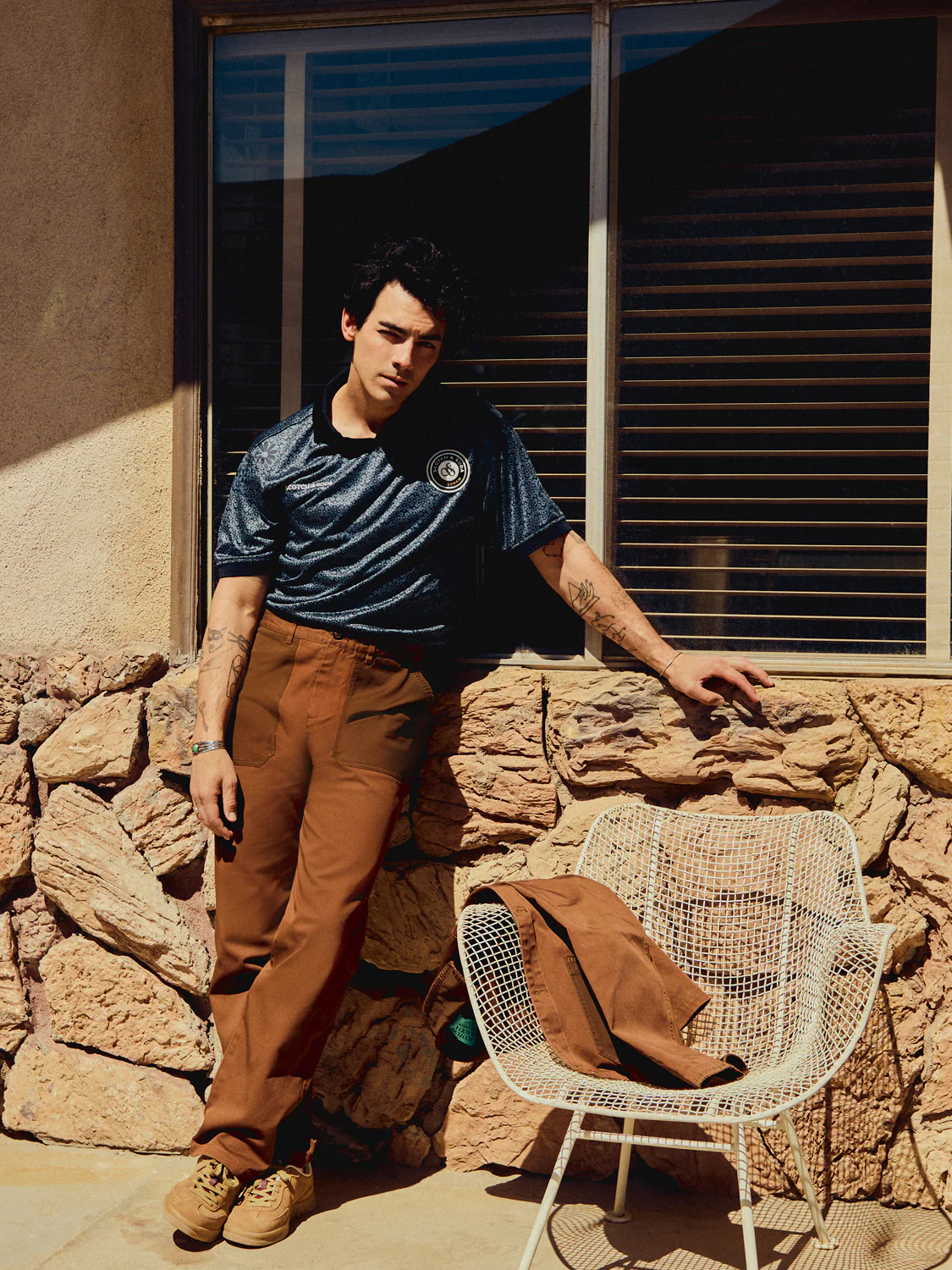 Scotch & Soda x Joe Jonas Straight Fit Twill Chino - Image 4