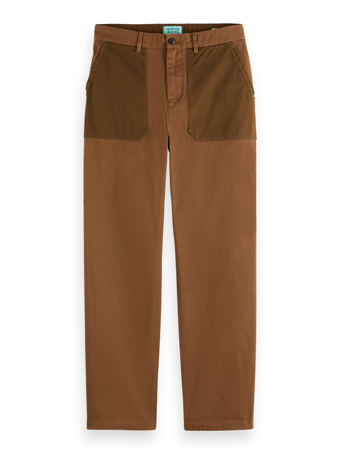 Scotch & Soda x Joe Jonas Straight Fit Twill Chino - Image 6
