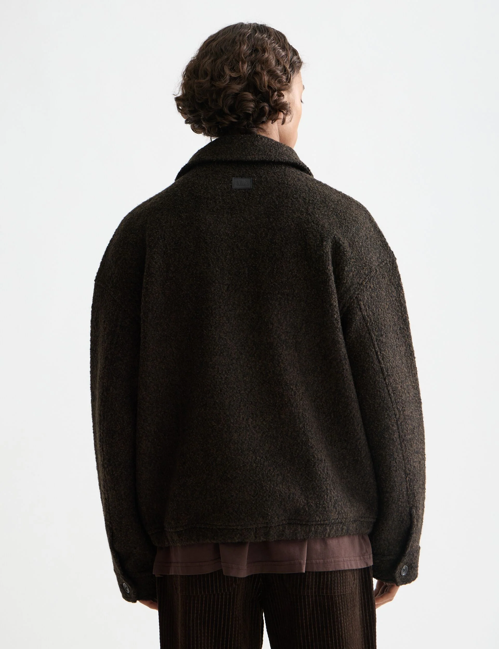 Short wool coat - Image 3