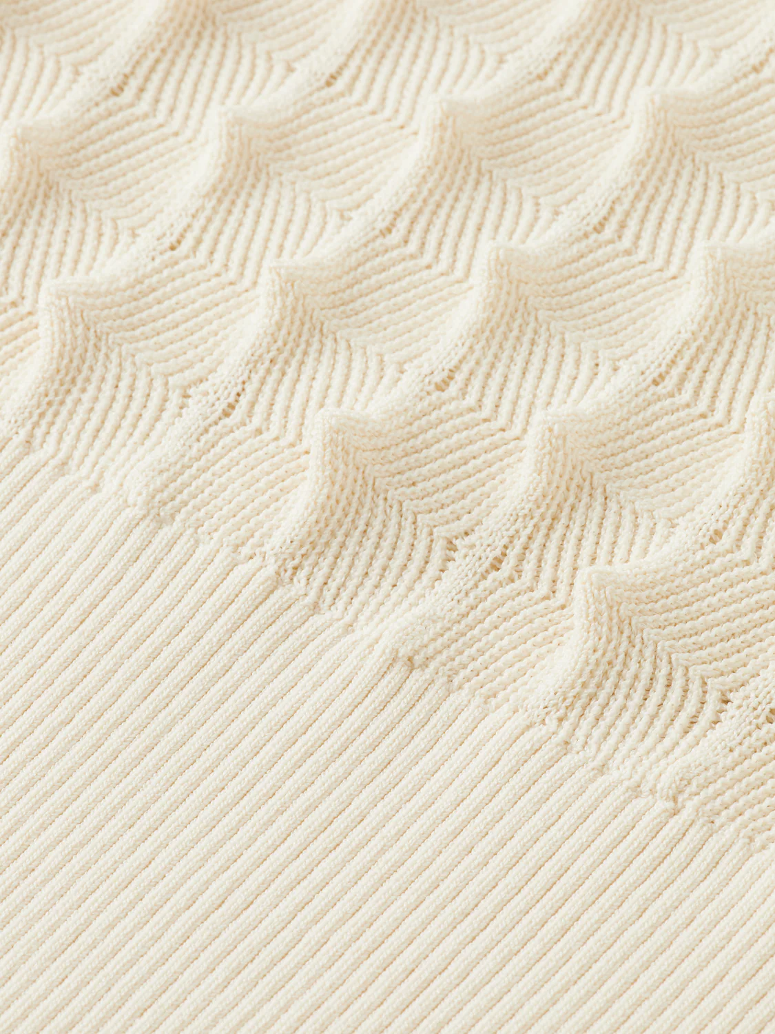 Slash neck textured stitch pullover - Image 7