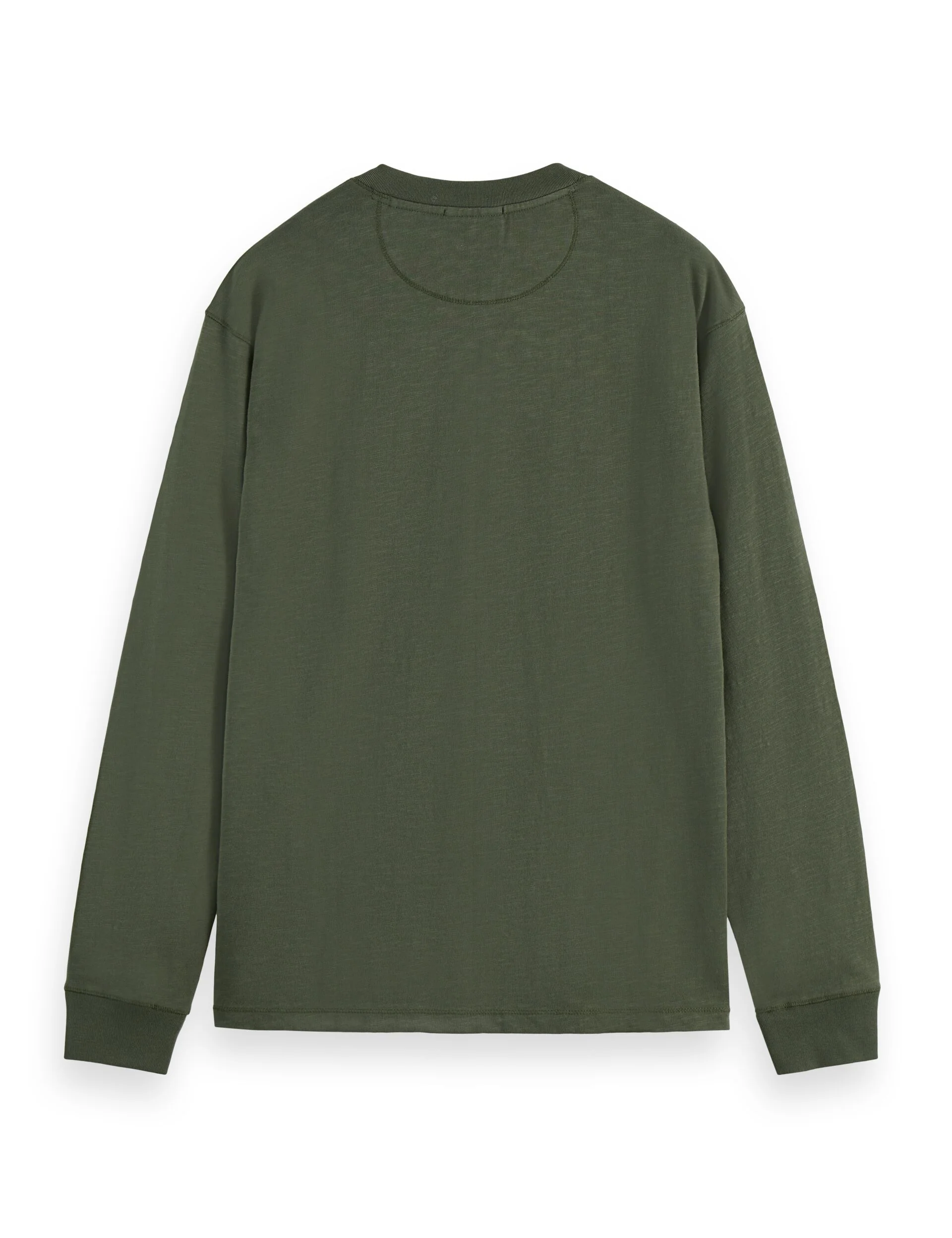Long Sleeve Slub Henley T-Shirt - Image 6