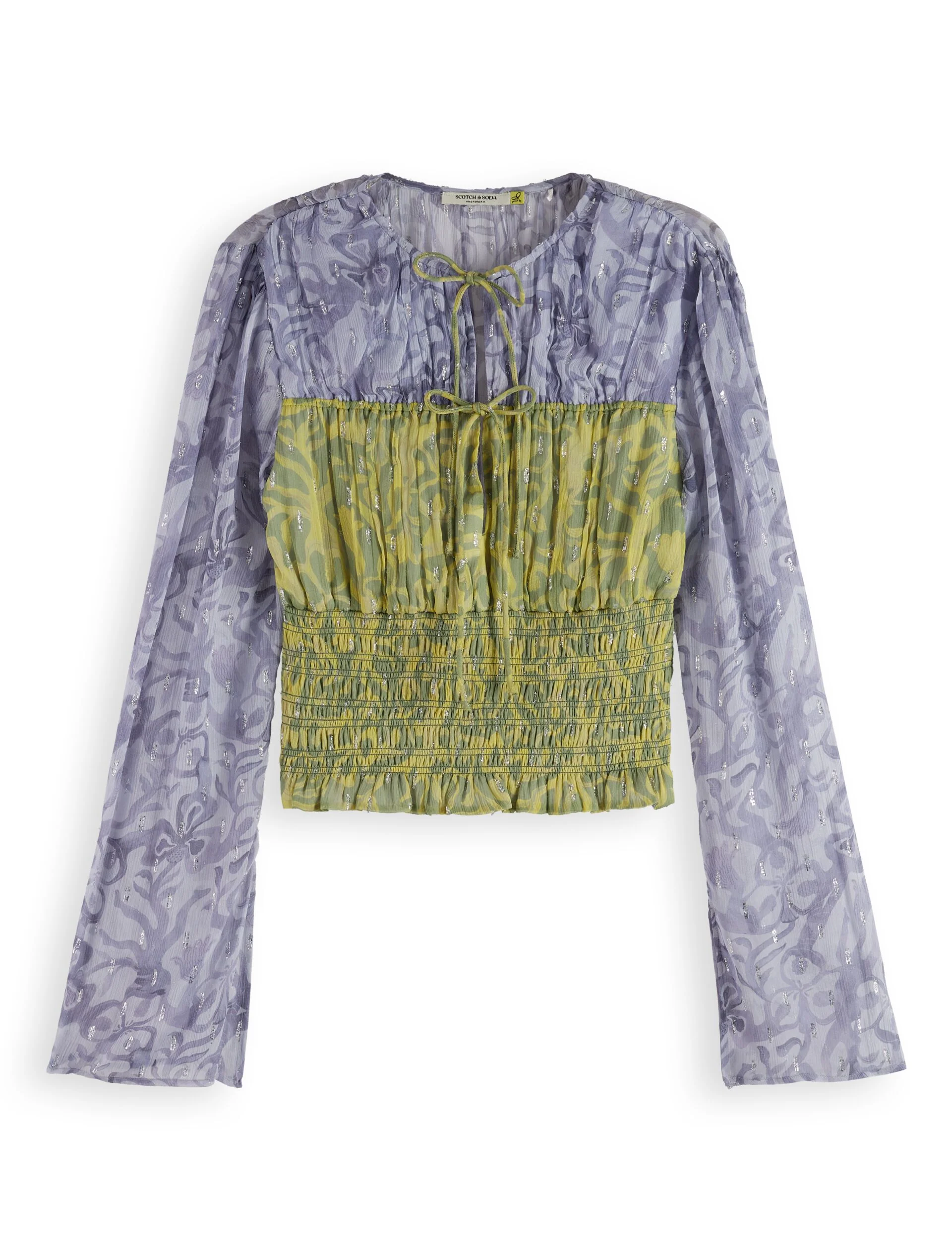 Smocked waist top - Image 5