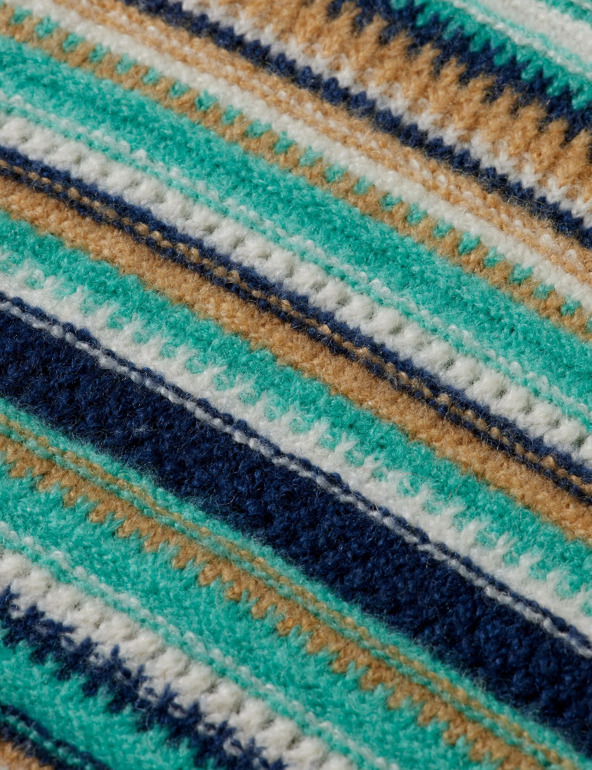 Soft knit striped regular fit pullover - Image 7