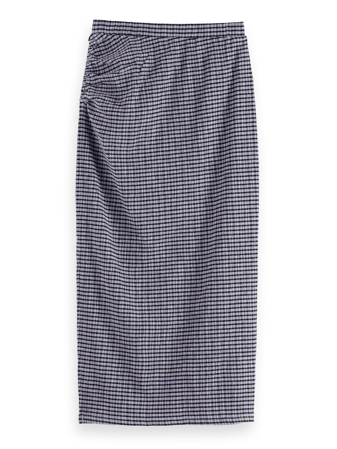 Structured gingham skirt - Image 6
