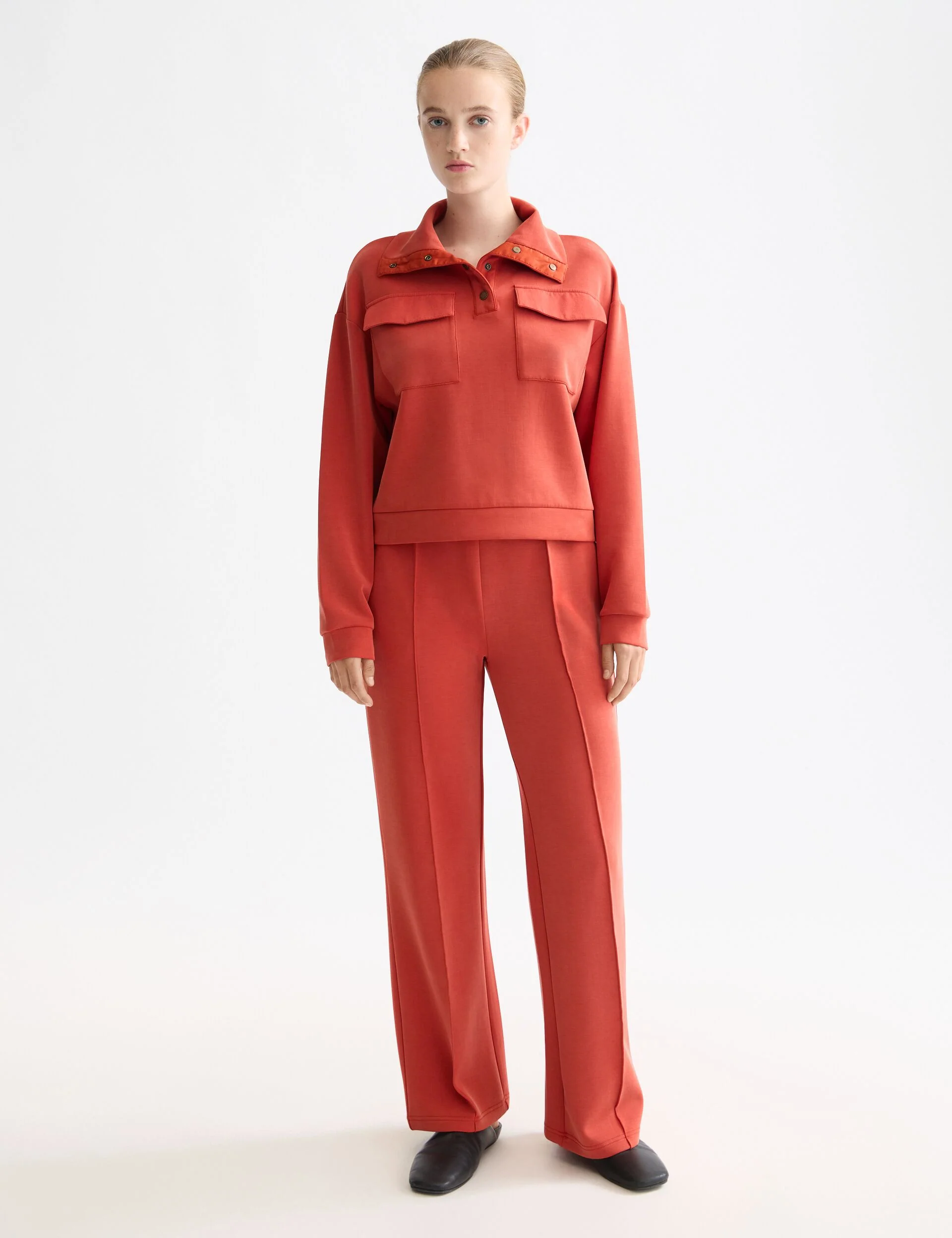 Tencel utility sweatshirt - Image 2