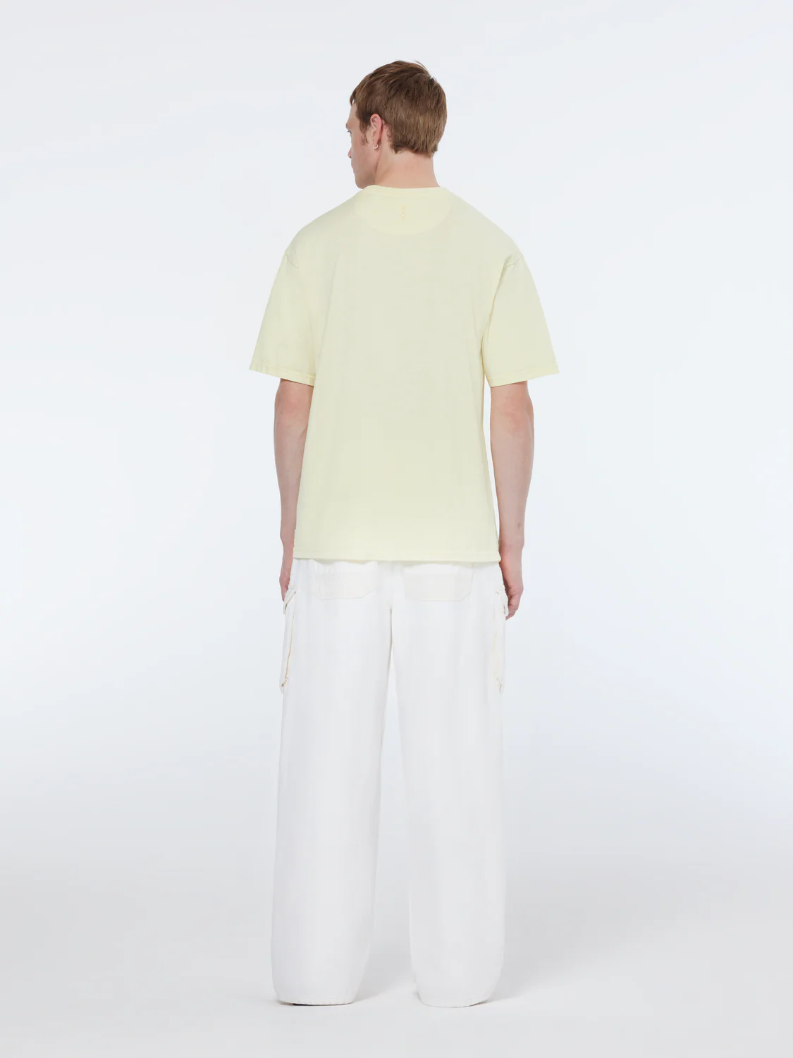 The Daze Loose Fit Cargo Jeans | Faded White - Image 3
