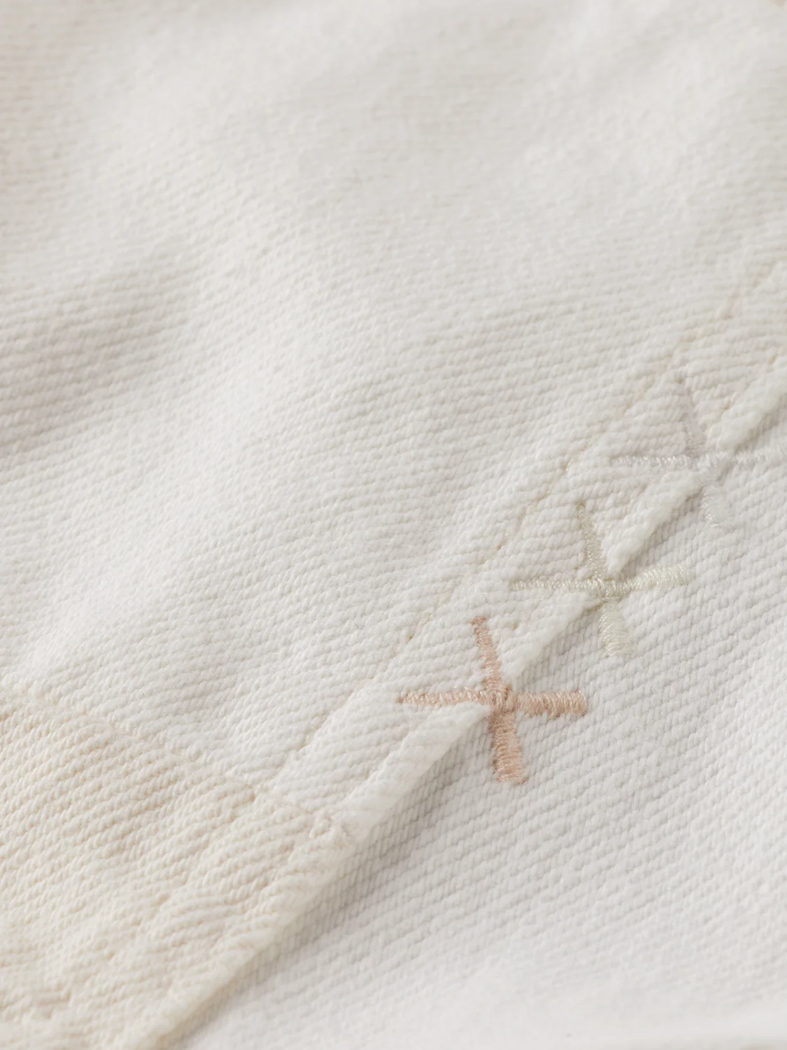 The Daze Loose Fit Cargo Jeans | Faded White - Image 6