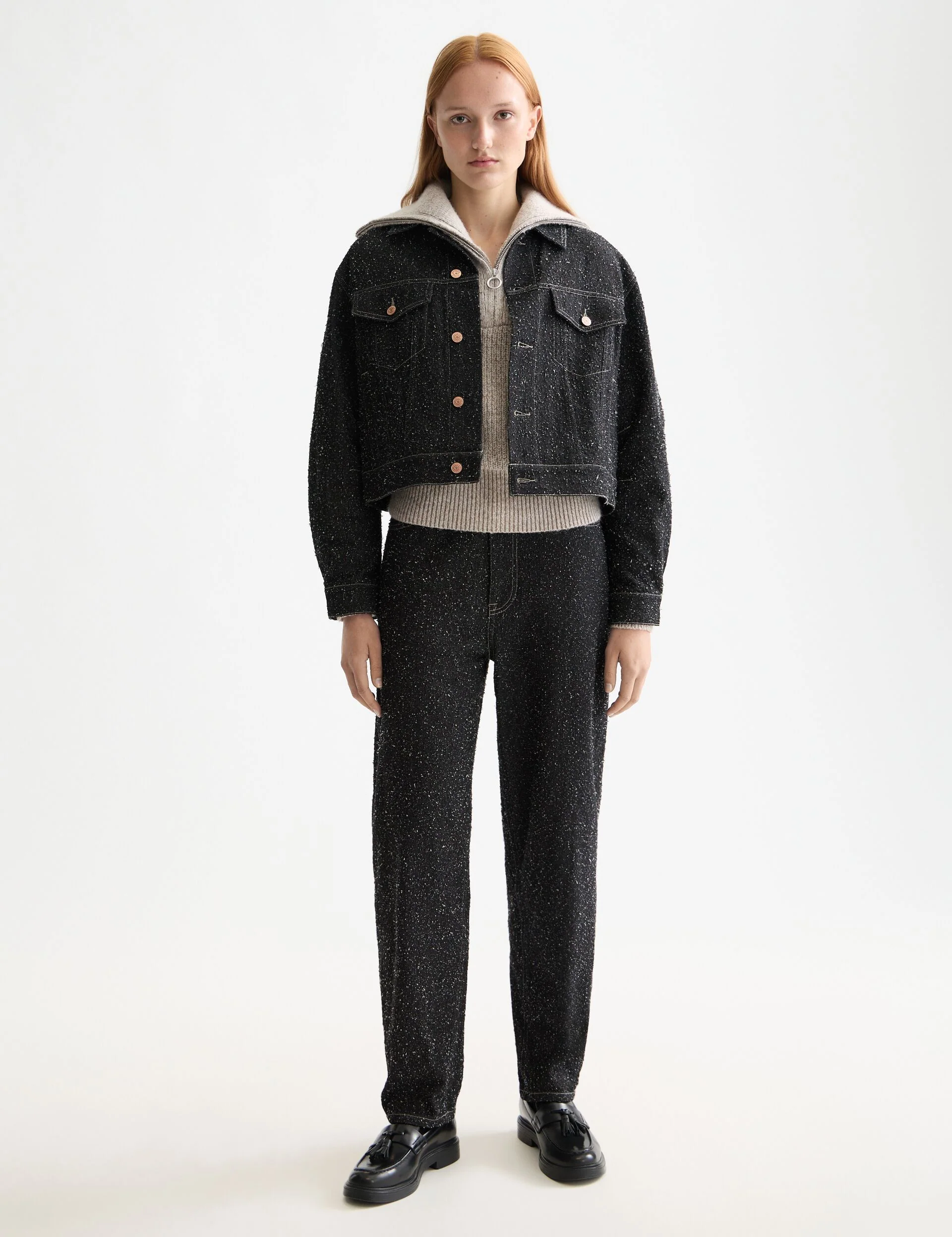 The Tide Balloon jeans — Black Snow - Image 2