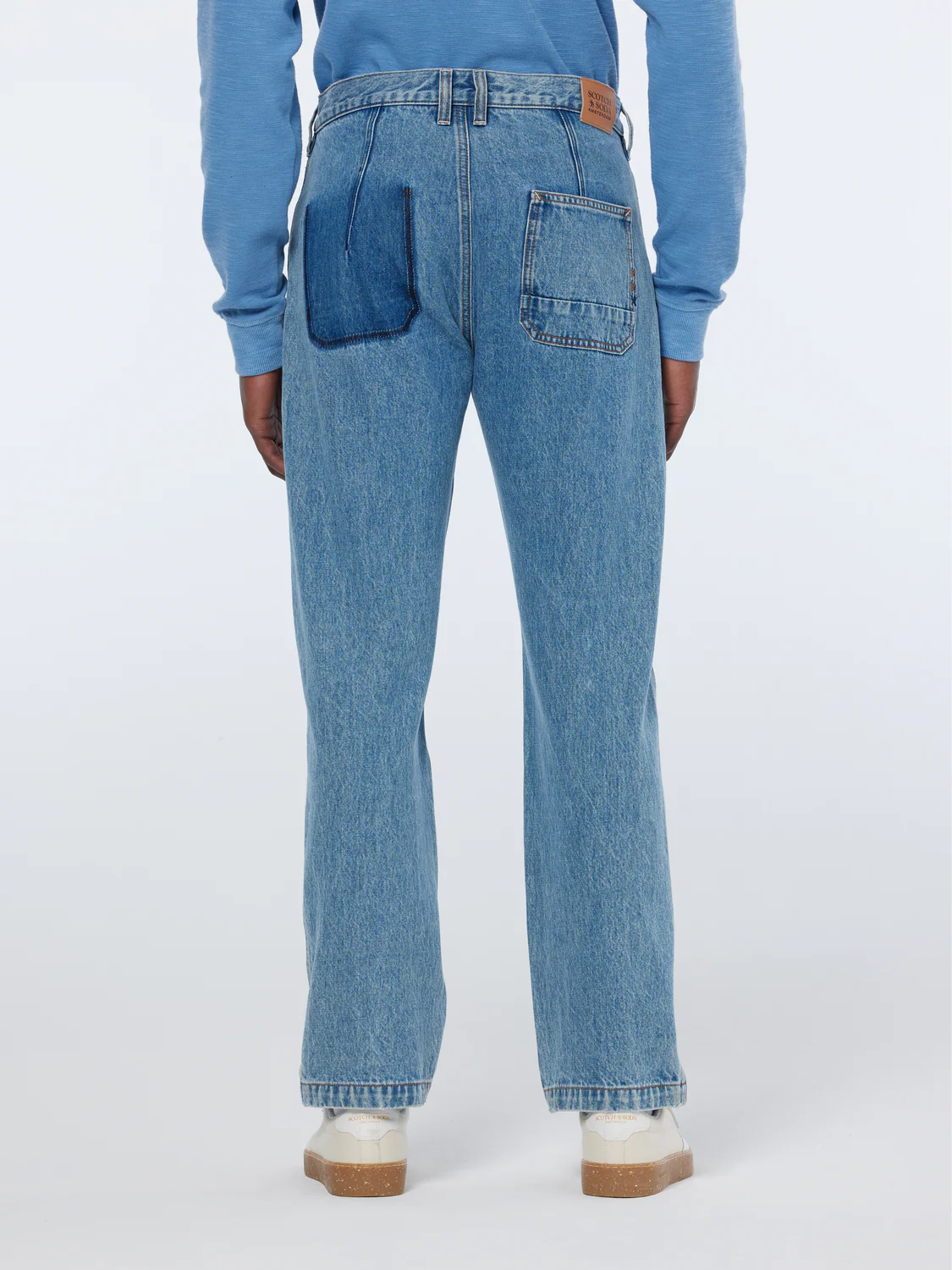 The Verve Straight Workwear Washed Denim Pant | Lakehouse - Image 4