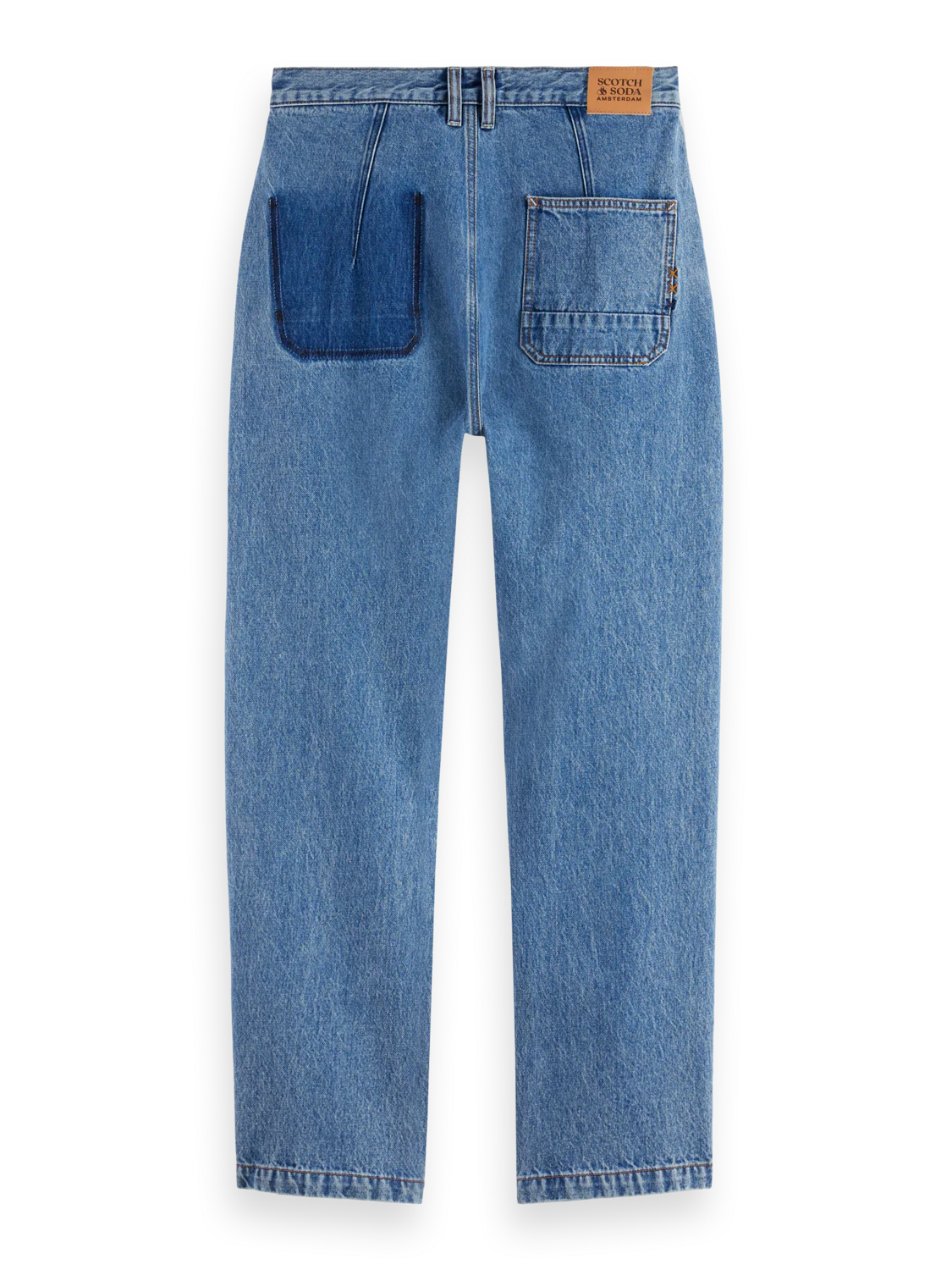 The Verve Straight Workwear Washed Denim Pant | Lakehouse - Image 6
