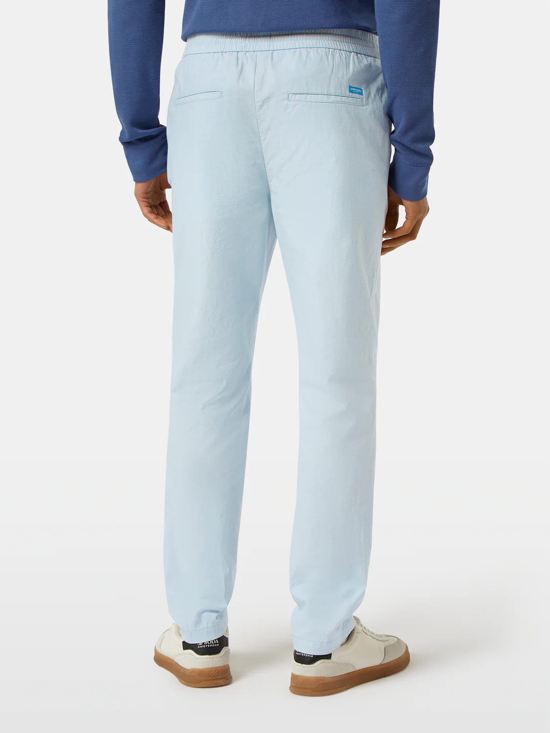 Warren Cotton-Linen Twill Jogger - Image 3