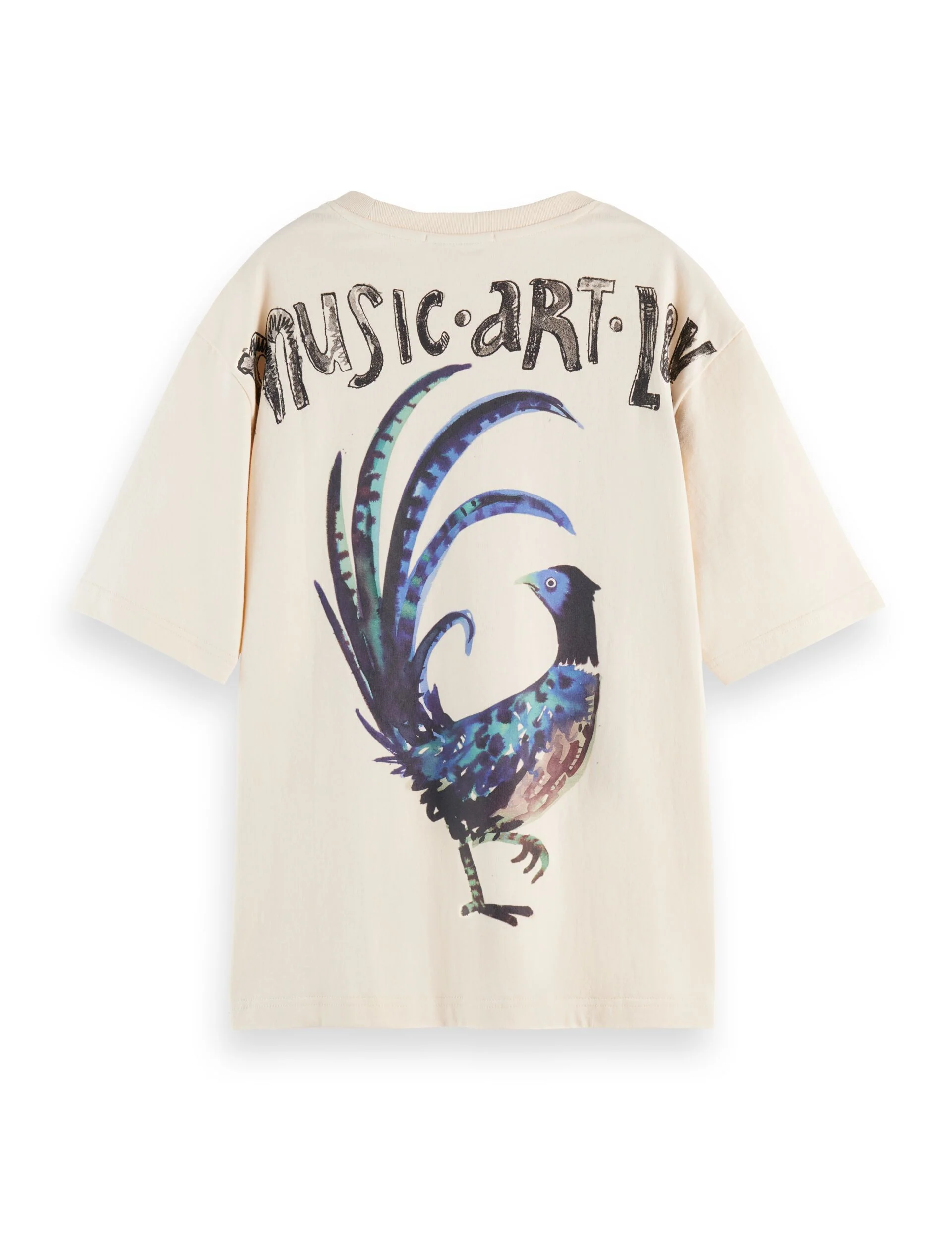 Washed artwork loose fit t-shirt - Image 5