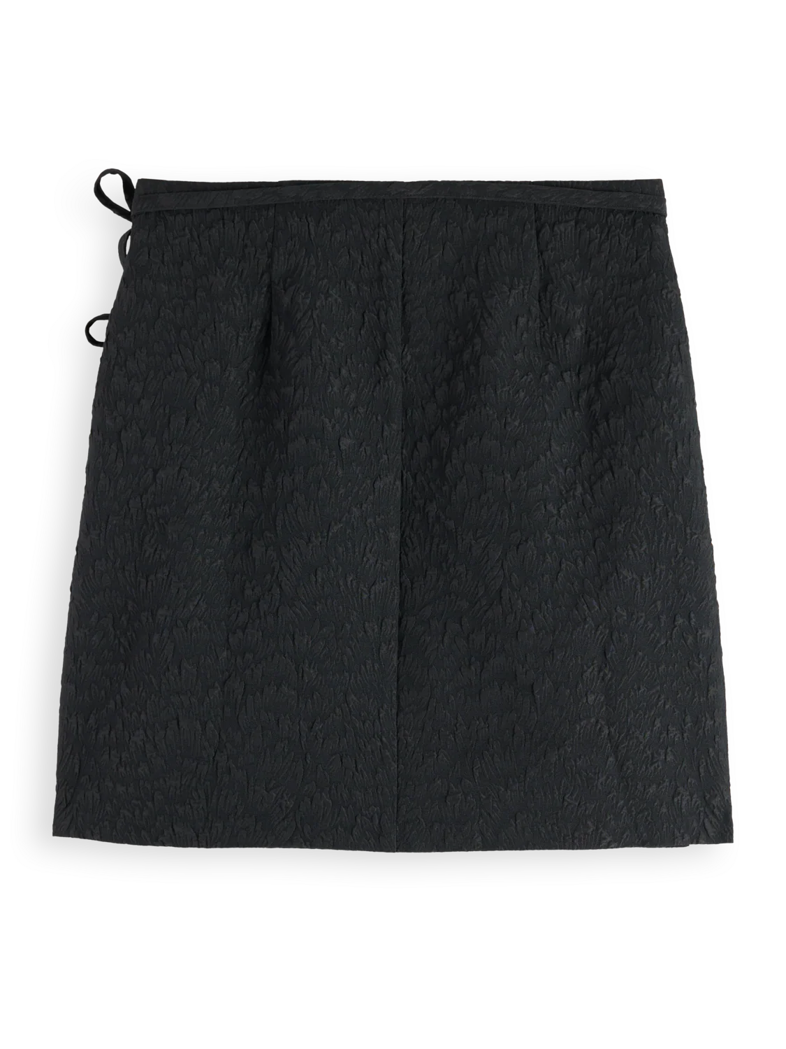 Wrapped and tied mini skirt - Image 6